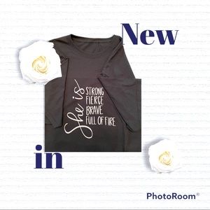 She is…strong,fierce,brave,full of fire.